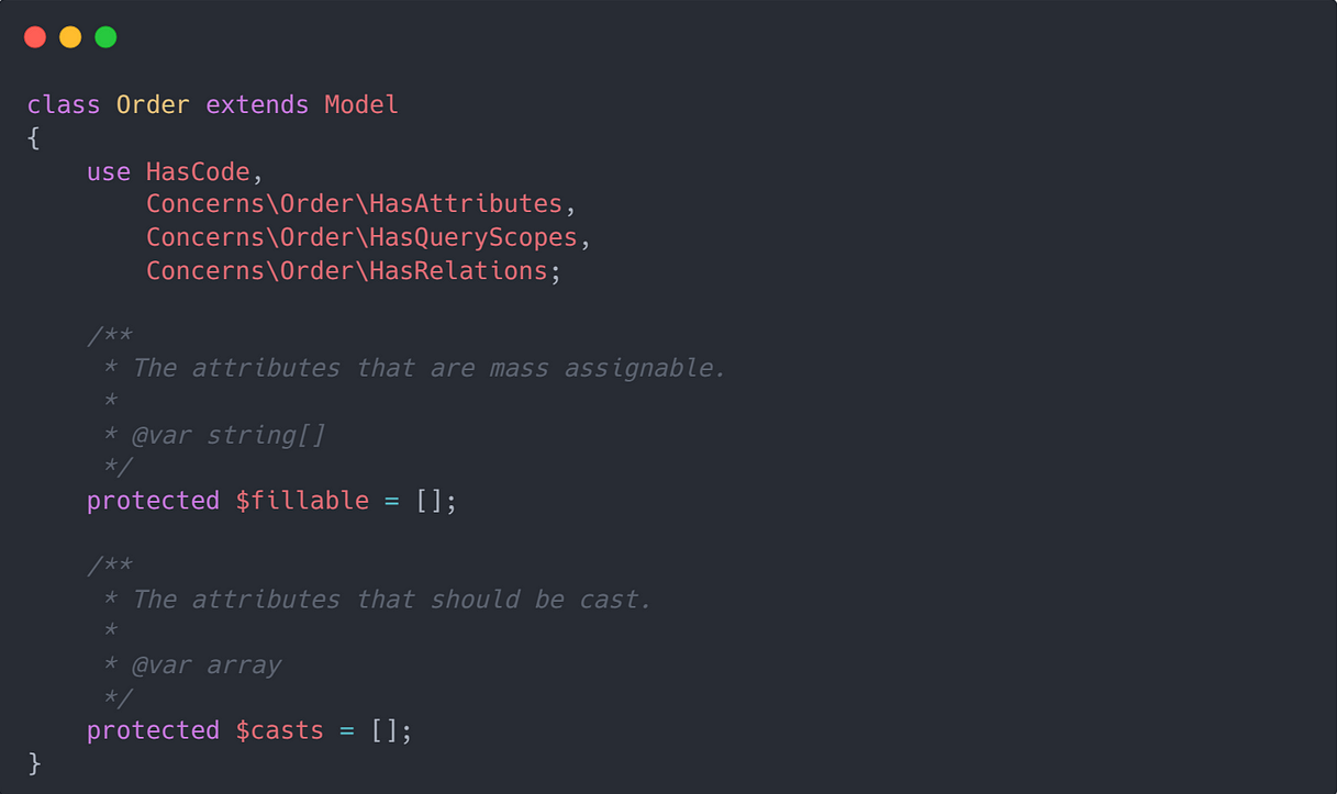Organizing Laravel Models for Clean, Maintainable, and Scalable Code